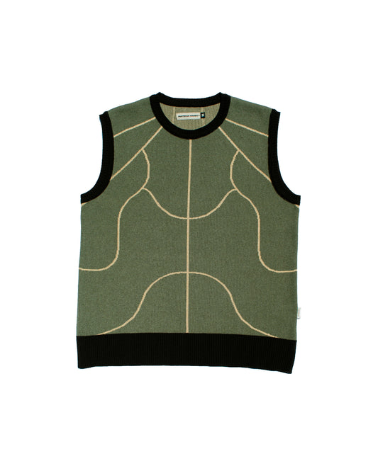 "Fascia" Knit Vest