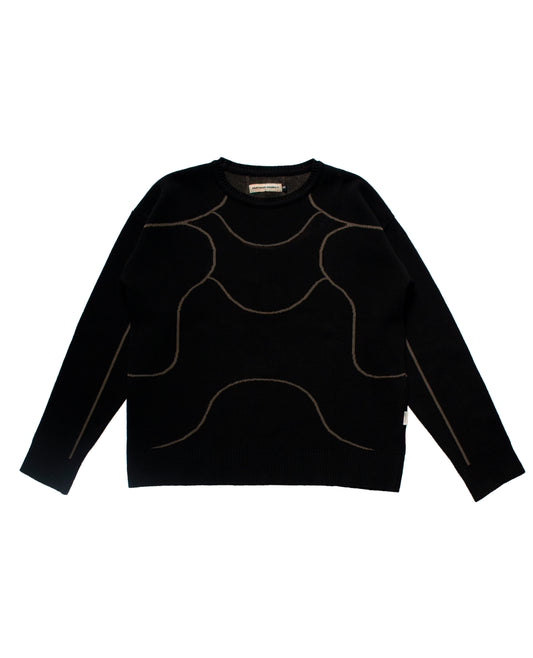 "Fascia" Knit Crewneck