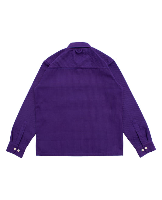 Quarter Zip Waffle Shirt