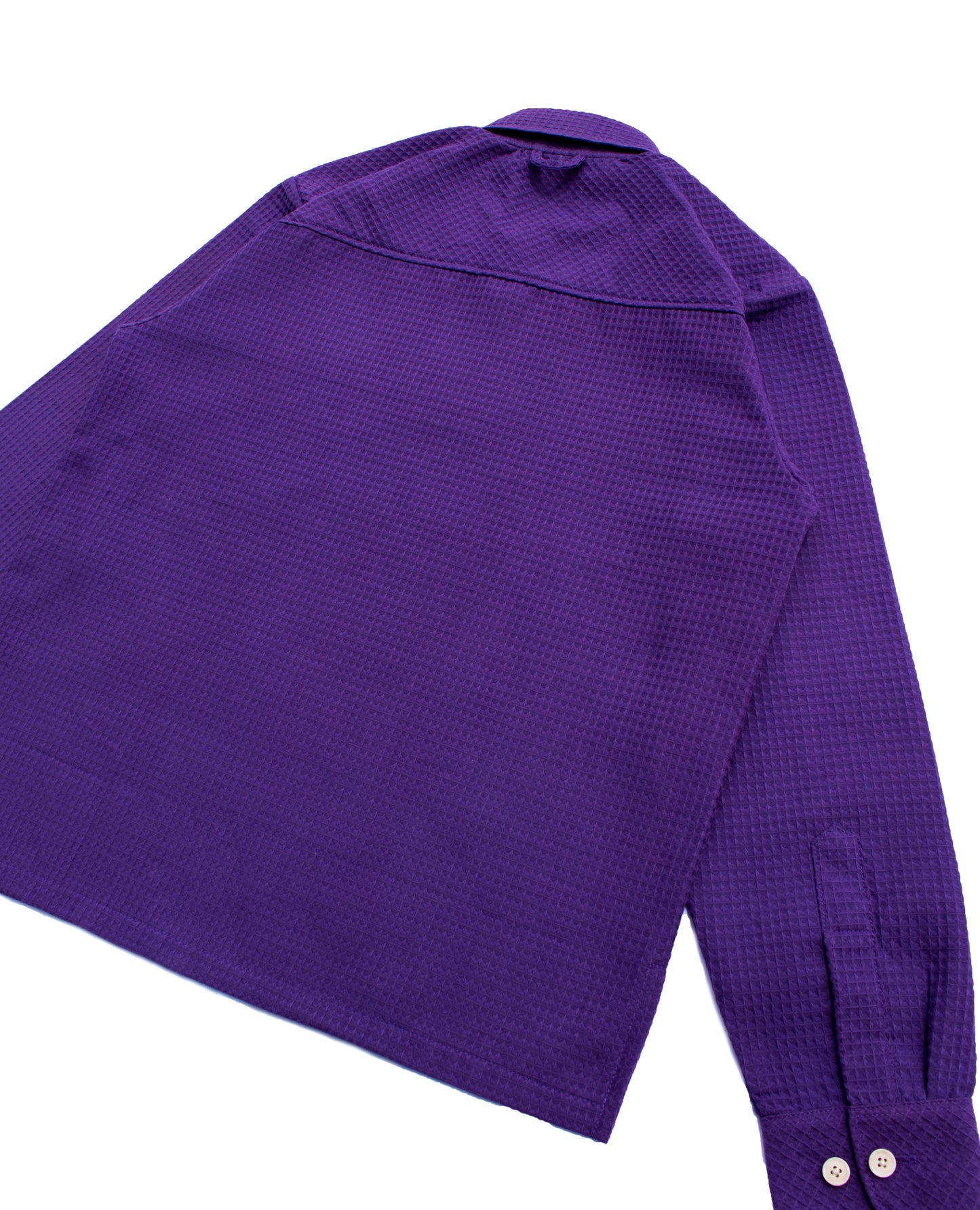 Quarter Zip Waffle Shirt